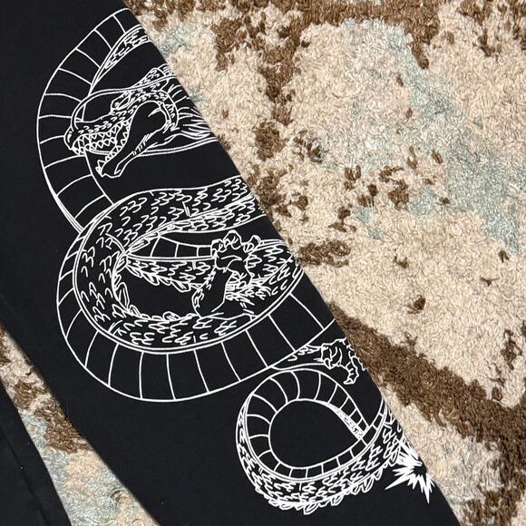 Darc Sport Wolves Club x DBZ Dragon Ball Z "OUR WISH" Sweatpants Size Medium - Picture 4 of 5